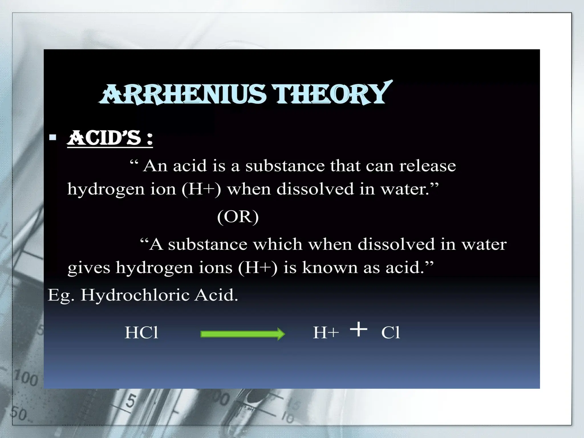 Acids and bases: Definition, Examples and different theories or ...