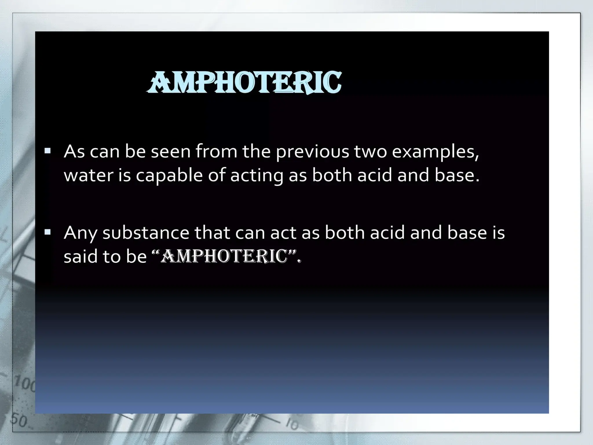 Acids and bases: Definition, Examples and different theories or ...