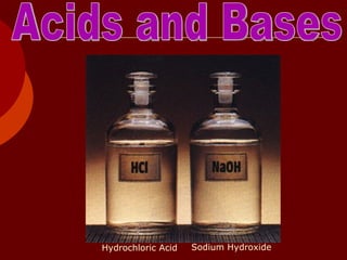 Acids and Bases Hydrochloric Acid Sodium Hydroxide 