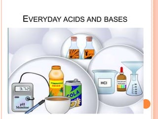EVERYDAY ACIDS AND BASES
 