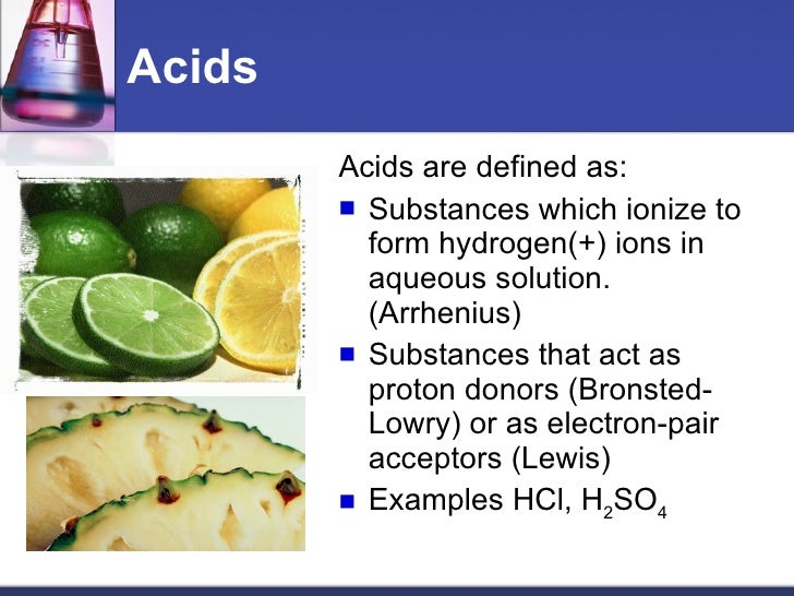 Acids Bases