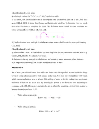 Acids & Bases | PDF