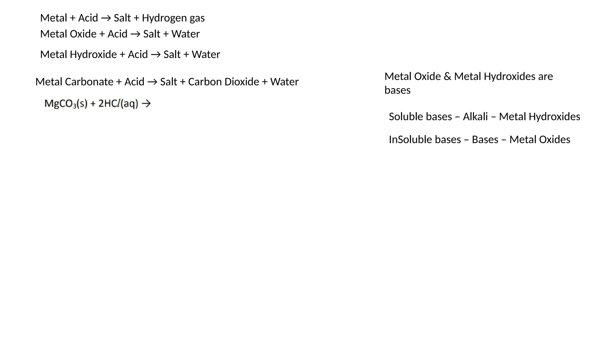 Acids & Bases Lecture.pptx IGCSE summary | PPTX