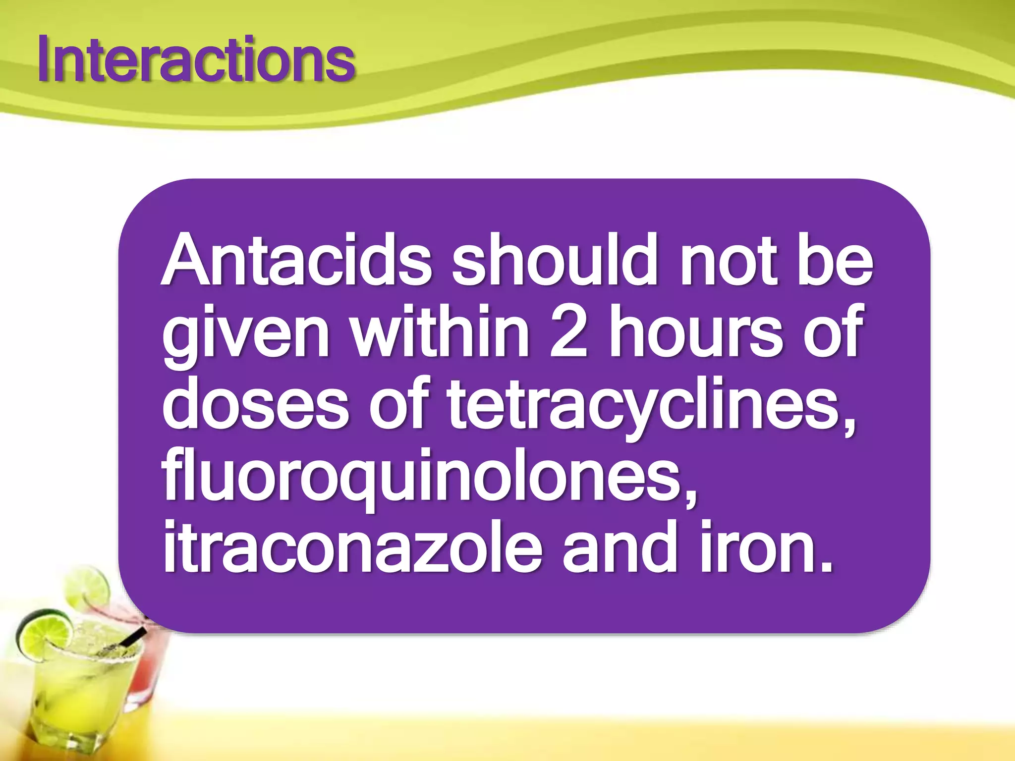 Acid secretion and antacids | PPSX