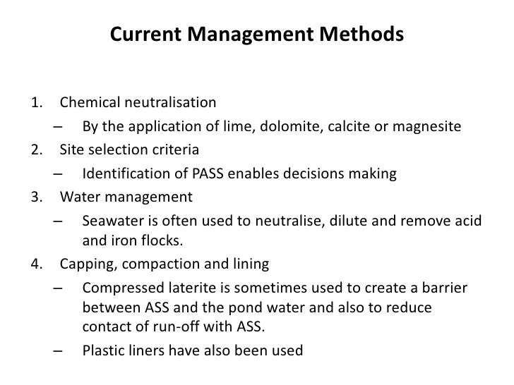 Acid Soil And Impacts In Sri Lanka