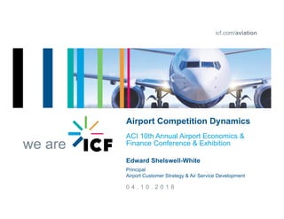 Air Service Development Presentation Airport Competition Dynamics | PDF
