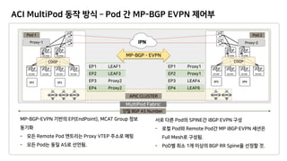 ACI MultiFabric 소개 | PDF