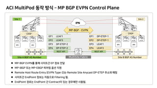 ACI MultiFabric 소개 | PDF