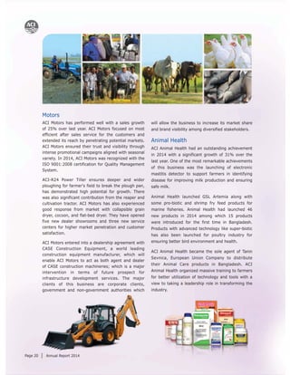 Aci fl annual report 2014 final | PDF