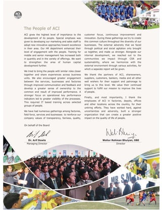 Aci fl annual report 2014 final | PDF