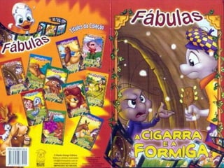 A cigarra e a formiga slides