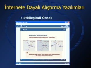 İnternete Dayalı Alıştırma Yazılımları
       • Etkileşimli Örnek
 