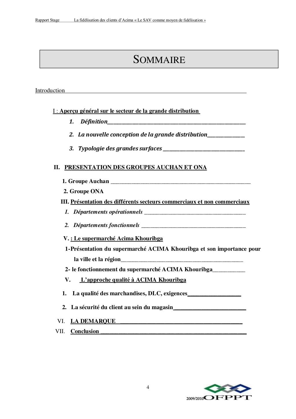 Rapport De Stage Auxiliaire De Vie Gratuit