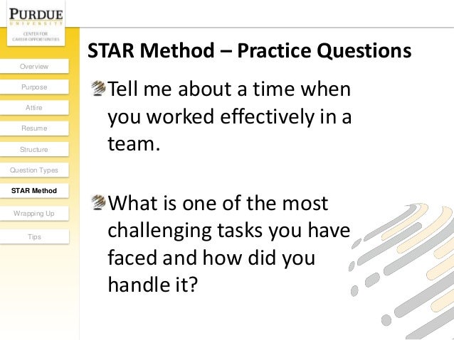 star format interview questions