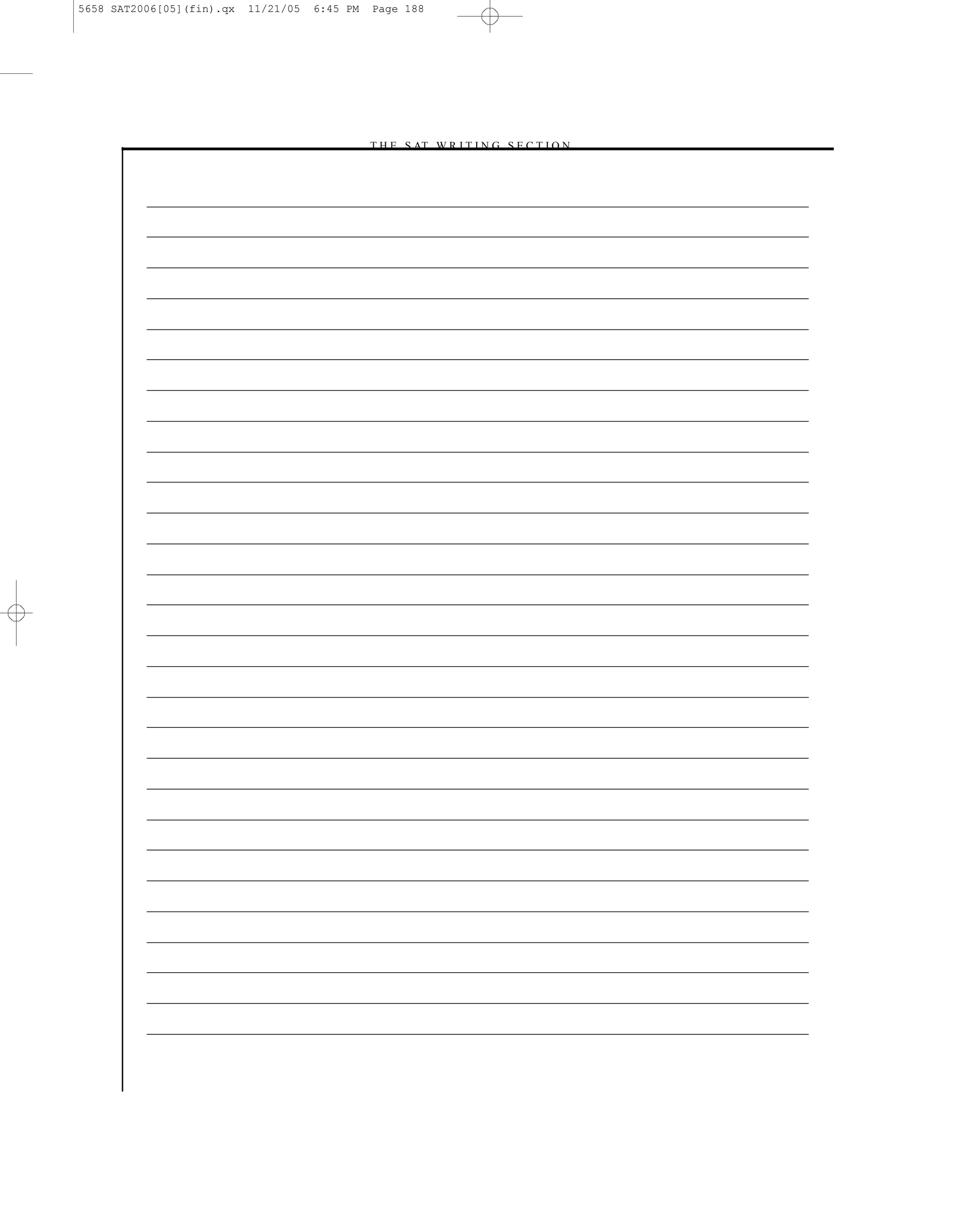 5658 SAT2006[05](fin).qx   11/21/05   6:45 PM    Page 188




                                                –T H E S AT W R I T I N G S E C T I O N –




                                                                  188
 