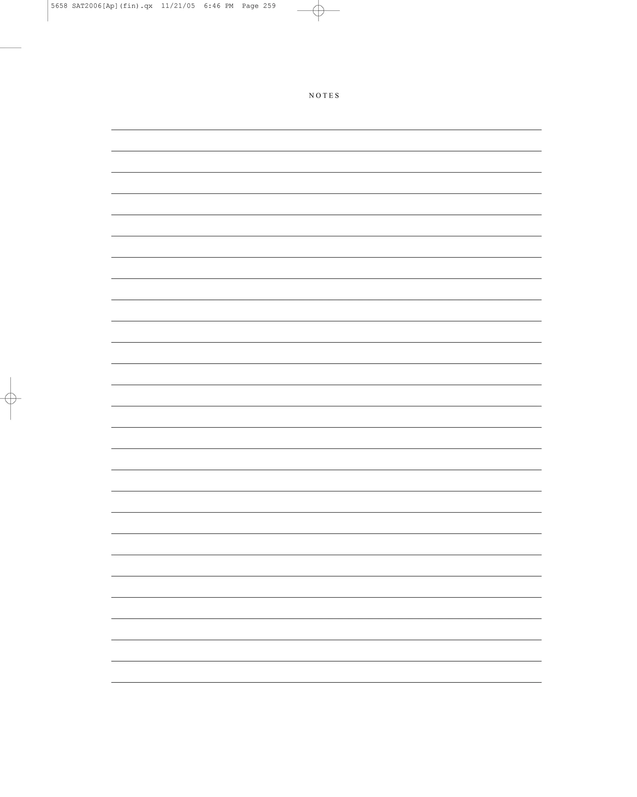 5658 SAT2006[Ap](fin).qx   11/21/05   6:46 PM   Page 259




                                                           –N O T E S –
 