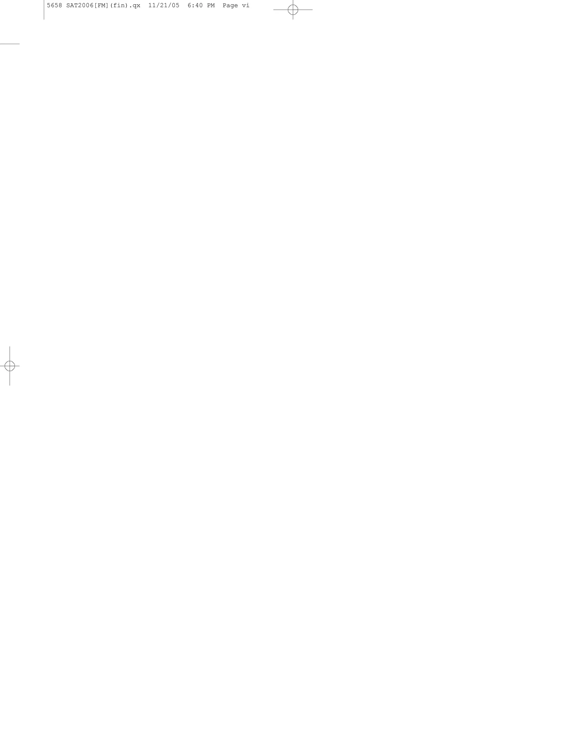 5658 SAT2006[FM](fin).qx   11/21/05   6:40 PM   Page vi
 