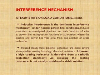 AC Interference on Buried Pipelines and its Mitigation | PPTX