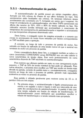 Acionamentos eletricos