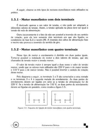 Acionamentos eletricos