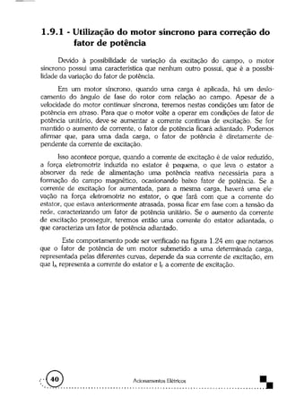 Acionamentos eletricos