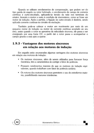 Acionamentos eletricos