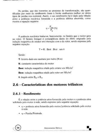 Acionamentos eletricos