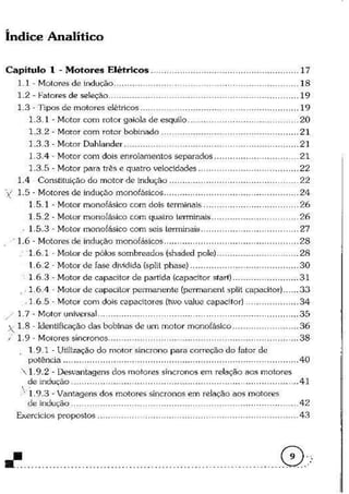 Acionamentos eletricos