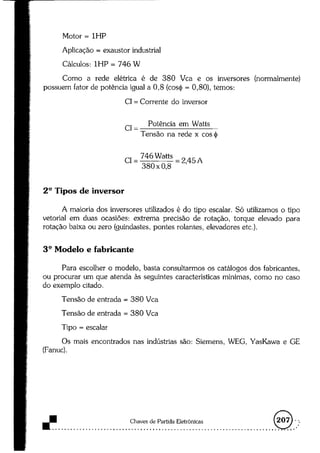 Acionamentos eletricos