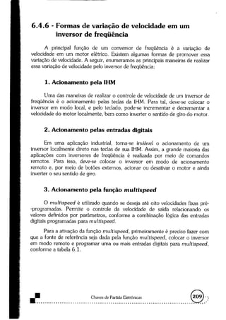 Acionamentos eletricos