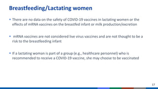 Acip clinical considerations