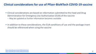Acip clinical considerations