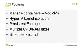 Azure Container Instance | PPTX