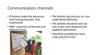 Agroclimate Information Systems (ACIS) for women and ethnic minority farmers in Southeast Asia