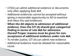 Preparing for appeal under Income Tax Act | PPTX