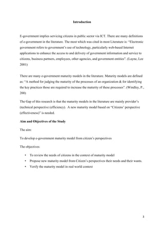 A citizen oriented e government maturity model | PDF