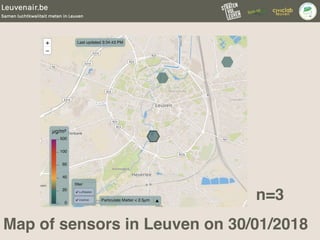 Map of sensors in Leuven on 30/01/2018
n=3
 