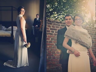 A city chic wedding in belgium by tiffanybridals.org
