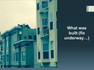 AB 57 | Unnecessary Challenges
 Neutral host carriers
(e.g. Extenet, Crown Castle, Mobilitie) SOMETIMES arguing a City/County can’t review the
design of wireless in public right of way, require permits, or or apply CEQA
(yes…a City/County can..)
 In one instance, carrier went to the State
Public Utilities Commission (CPUC) for their CEQA
exemption, but neither the carrier or CPUC
consulted with the City,
and carrier started putting new wood poles
(without notifying City) in
known Native American burial grounds
 Carriers proposing putting up
brand new wood poles right in front of
bedroom windows for
antennas/equipment,
when less intrusive means exist
(example to right is on an existing light pole)
 