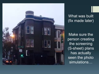 Approved
upgrade with
faux stairwell
penthouse
(with roof)
 