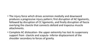 ACROMIOCLAVICULAR JOINT INJURY | PPTX