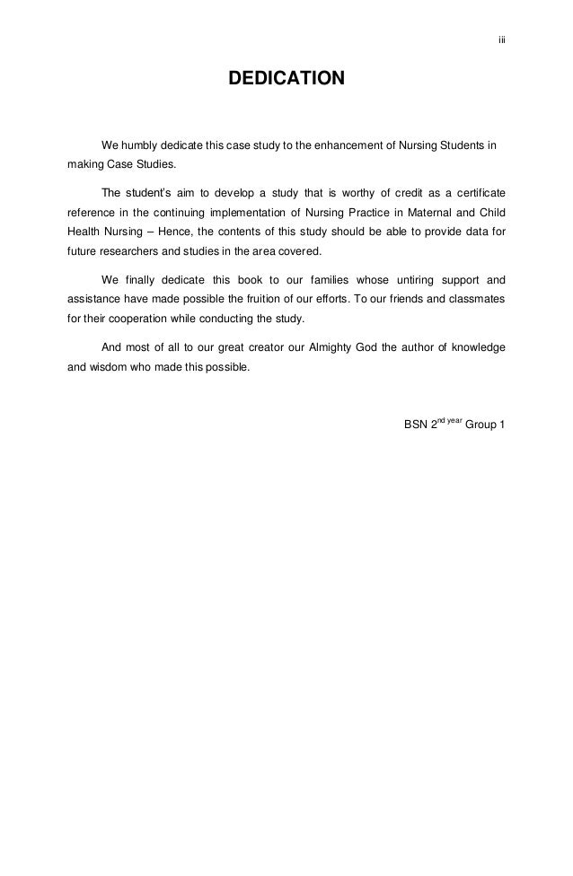 Acknowledgement