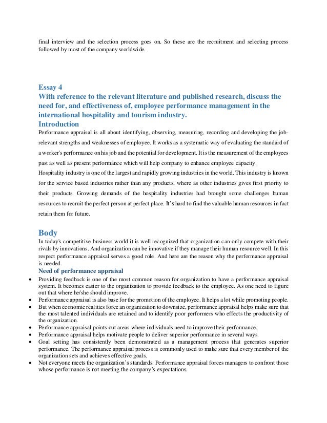 Hospitality essay topics picture