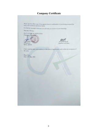 3
Company Certificate
 