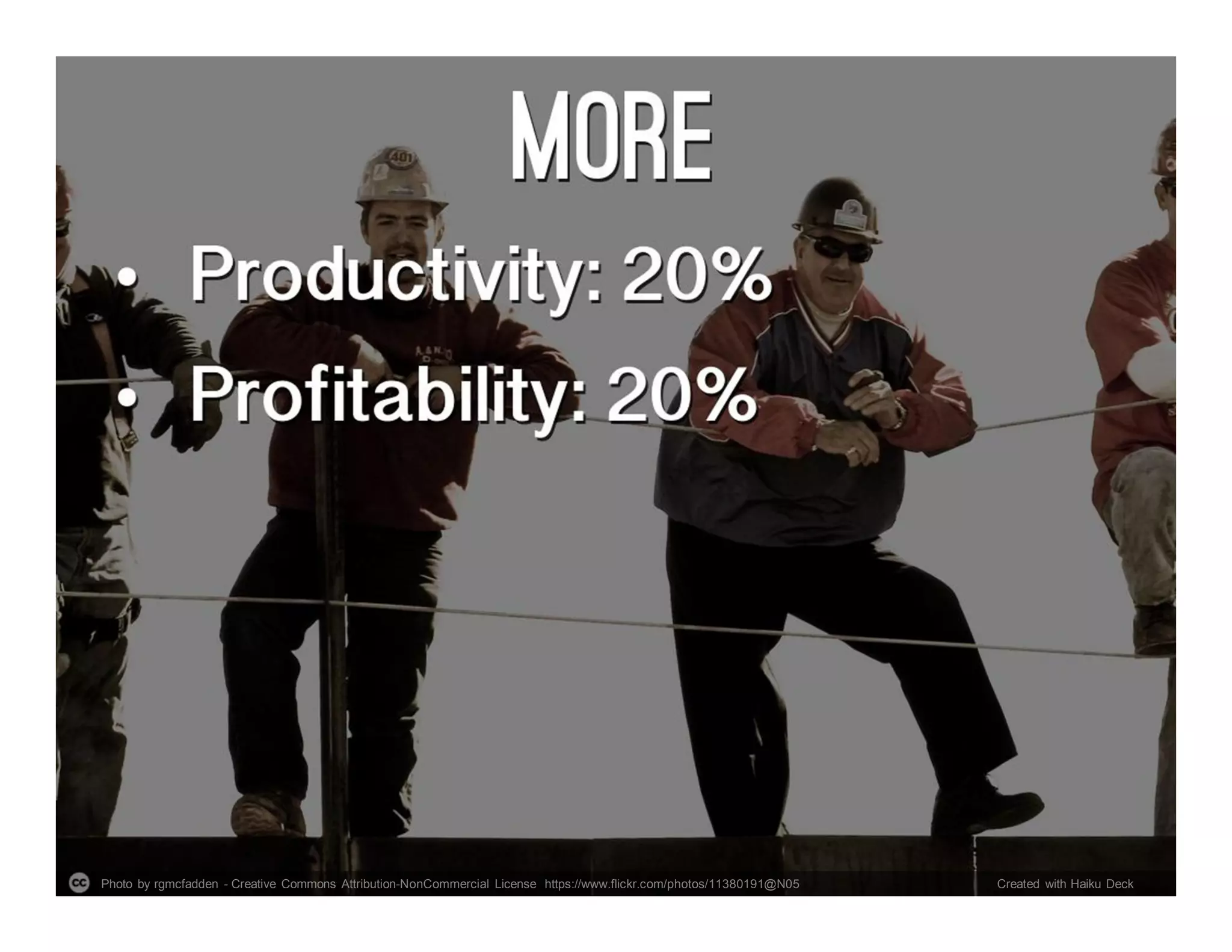 Photo by rgmcfadden - Creative Commons Attribution-NonCommercial License https://www.flickr.com/photos/11380191@N05 Created with Haiku Deck
 