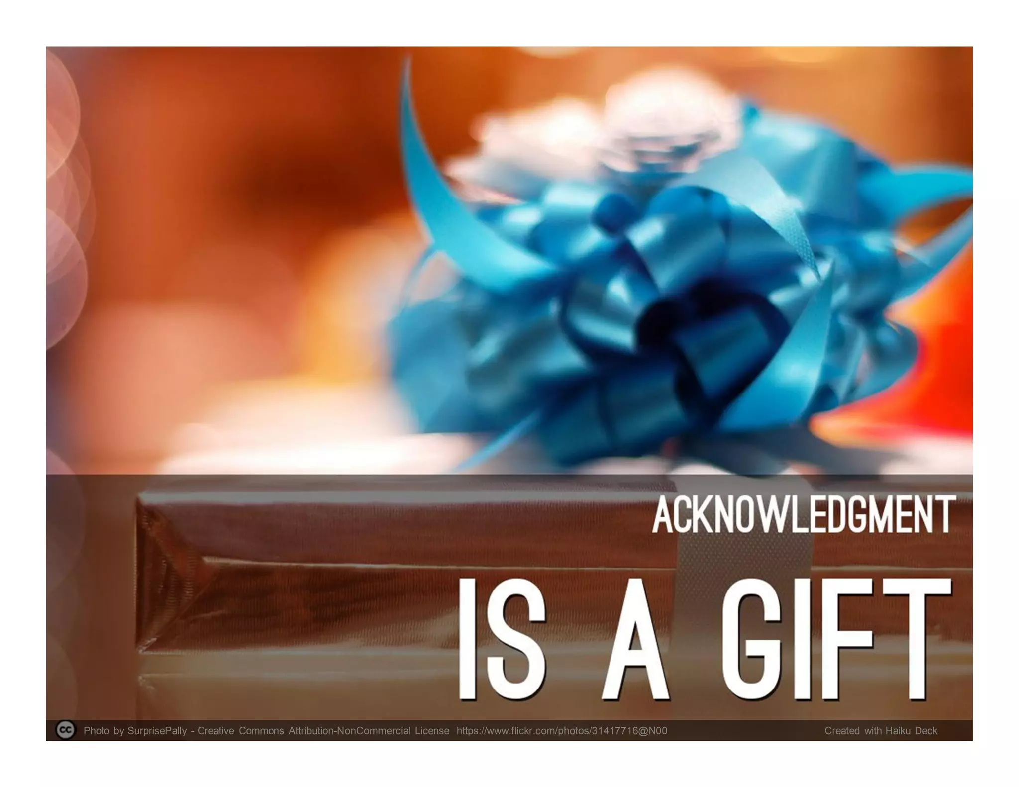 Photo by SurprisePally - Creative Commons Attribution-NonCommercial License https://www.flickr.com/photos/31417716@N00 Created with Haiku Deck
 