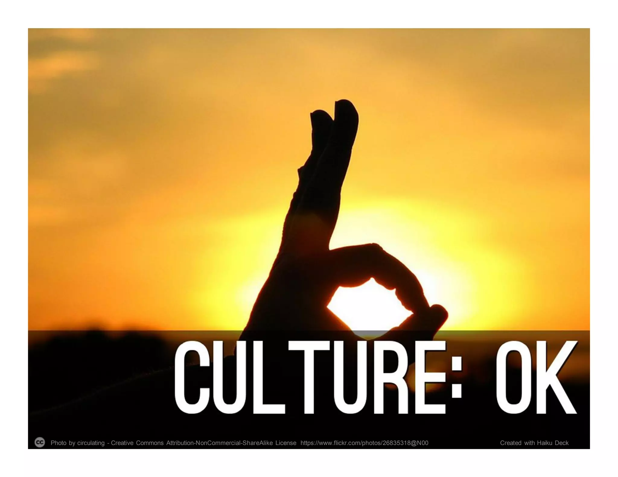 Photo by circulating - Creative Commons Attribution-NonCommercial-ShareAlike License https://www.flickr.com/photos/26835318@N00 Created with Haiku Deck
 