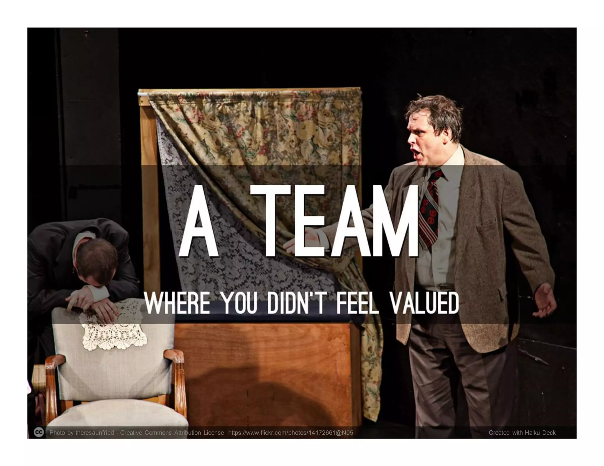 Photo by theresaunfried - Creative Commons Attribution License https://www.flickr.com/photos/14172661@N05 Created with Haiku Deck
 