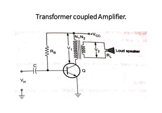TransformercoupledAmplifier.
 