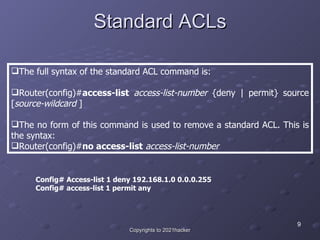Acl | PPT